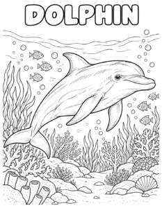 Coloring page line art
