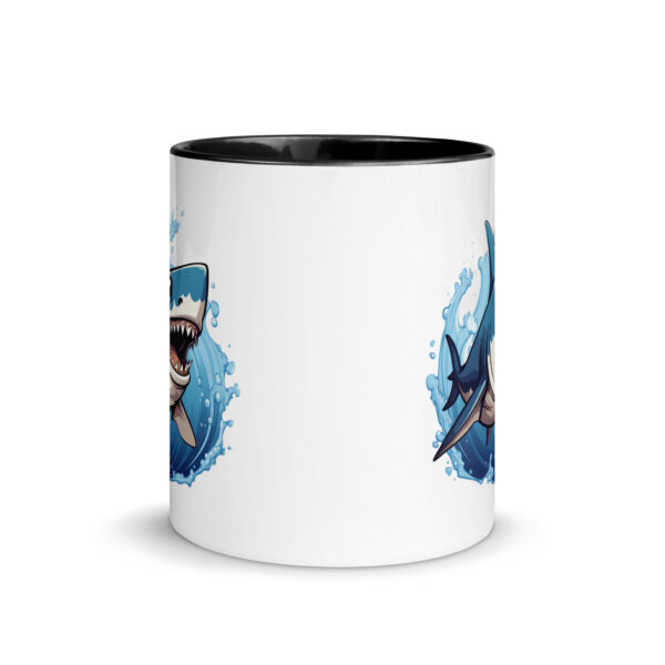 Shark Mug with Color Inside - Image 3