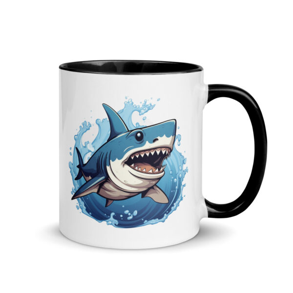 Shark Mug with Color Inside - Image 2