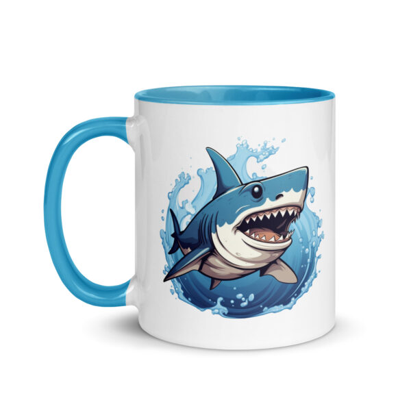 Shark Mug with Color Inside - Image 14