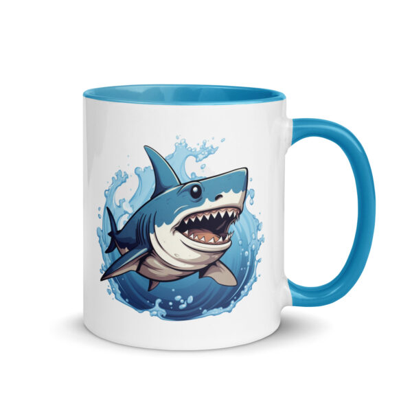 Shark Mug with Color Inside - Image 12