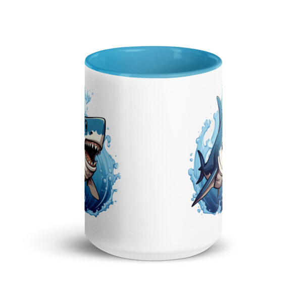 Shark Mug with Color Inside - Image 16