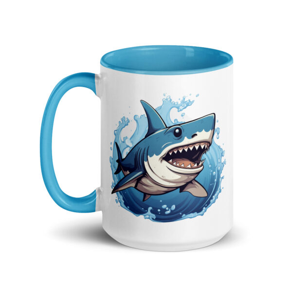 Shark Mug with Color Inside - Image 17