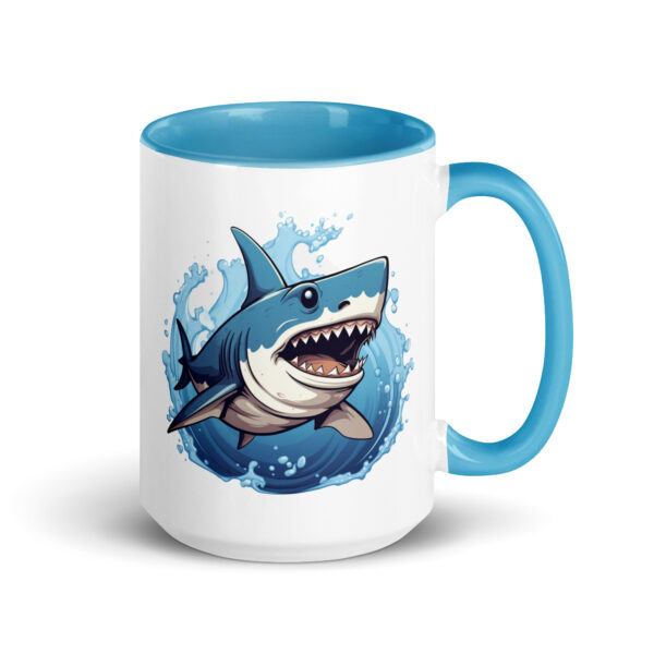 Shark Mug with Color Inside - Image 15