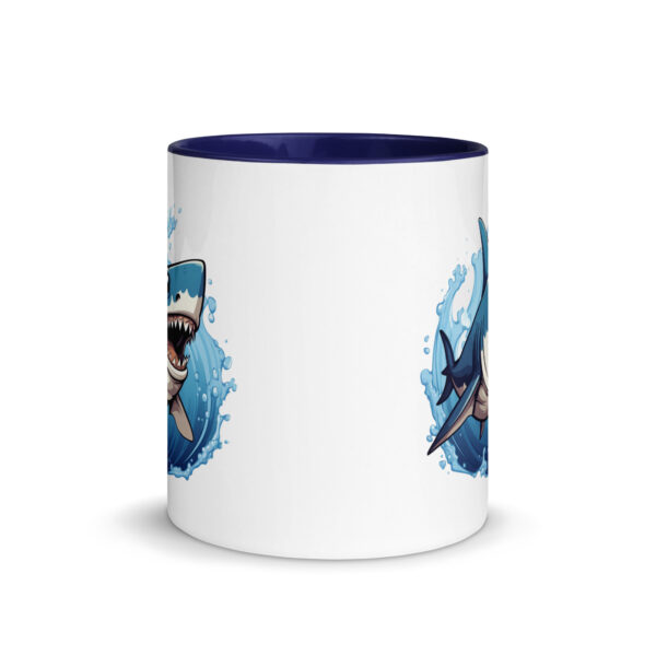 Shark Mug with Color Inside - Image 8