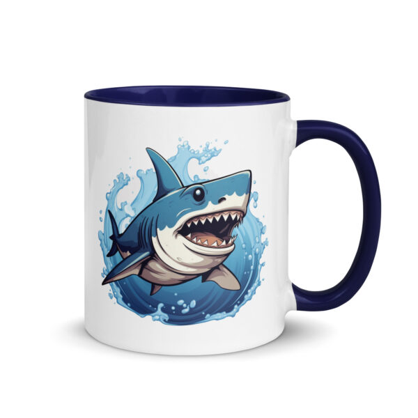 Shark Mug with Color Inside - Image 7