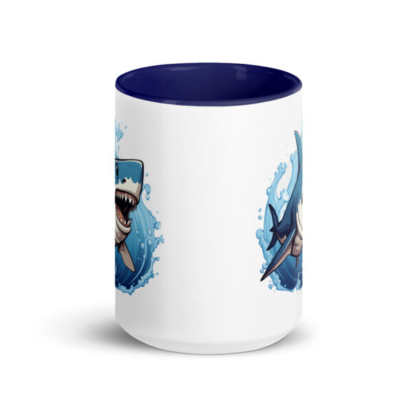 Shark Mug with Color Inside - Image 11