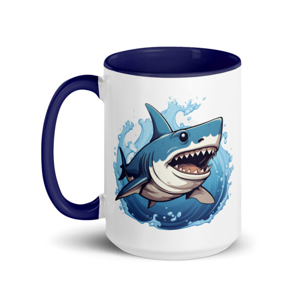 Shark Mug with Color Inside