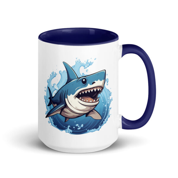 Shark Mug with Color Inside - Image 10